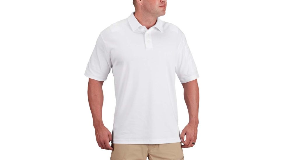 Propper Uniform Cotton Polo - Mens, White, Large, F58065N100L