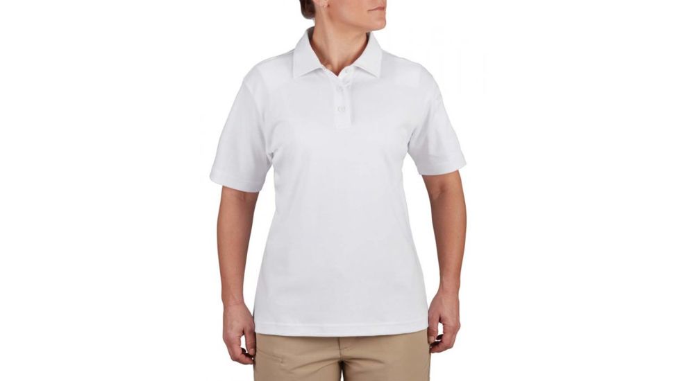 Propper Uniform Cotton Polo - Womens, White, 4XL, F58075N1004XL