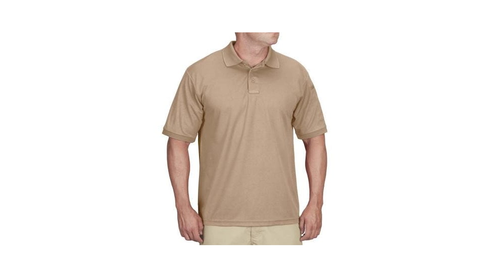 Propper Uniform Short Sleeve Polo - Mens, Silver Tan, S, F53554C226S