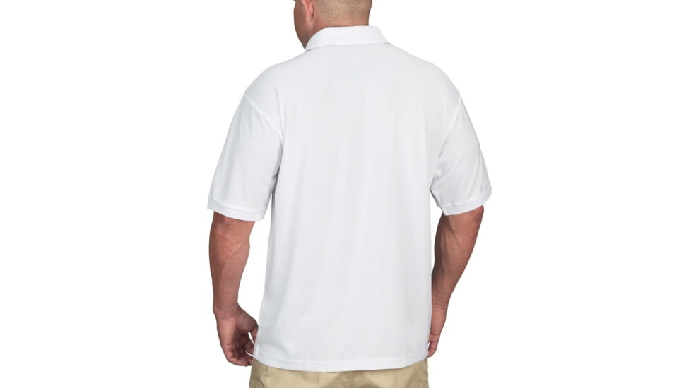 Propper Uniform Short Sleeve Polo - Mens, White, M, F53554C100M
