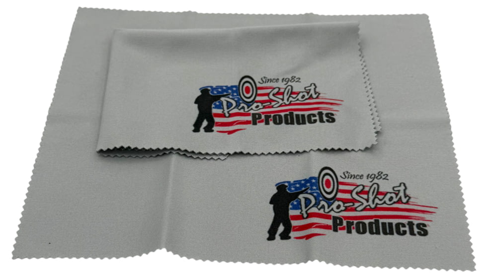 Pro-Shot Microfiber Lens Cleaning Cloths, 2 Pack, MLC-2PK