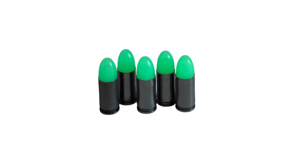 Pro-Shot Safety Training Dummy Rounds, 9mm, Blue, 9-TDR-5PK