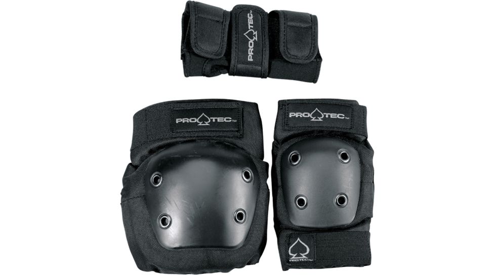 Protec Street Gear 3-pack Youth Combo Set, Black PTVN0FSOBLK-J