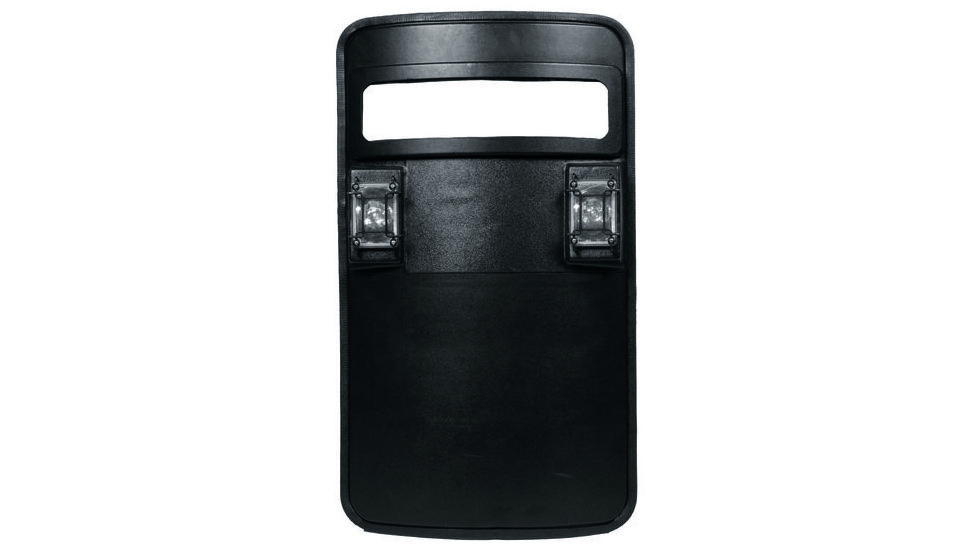 Protech Intruder HS Type IIIA Tactical Shield, 20in x 34in with dual halogen lighting system 1002672