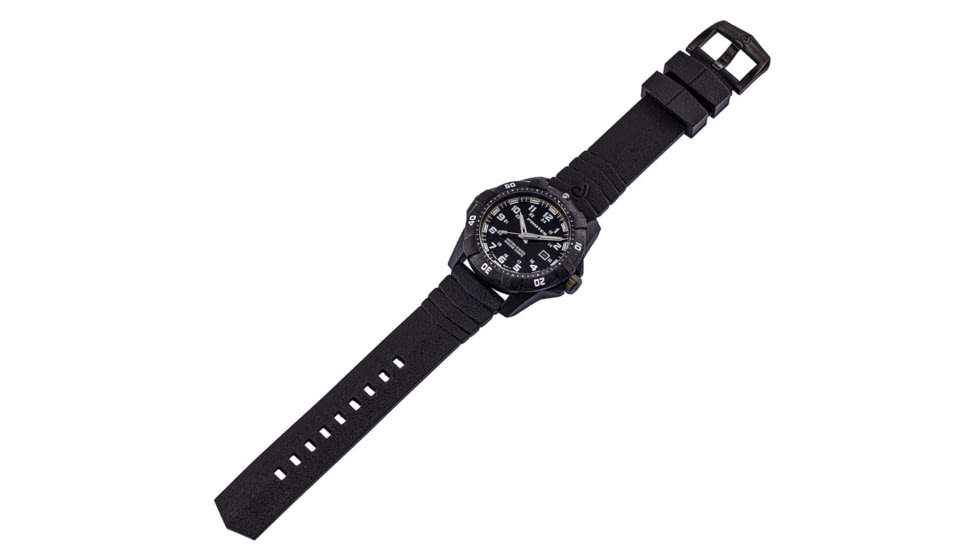 ProTek Carbon USMC Dive Watch, Carbon Case/Black&amp;Desert Sand Dial/Black Strap, One Size, PT1016