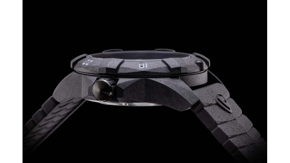 ProTek Carbon USMC Dive Watch, Carbon Case/Black Dial/Black Strap, One Size, PT1011