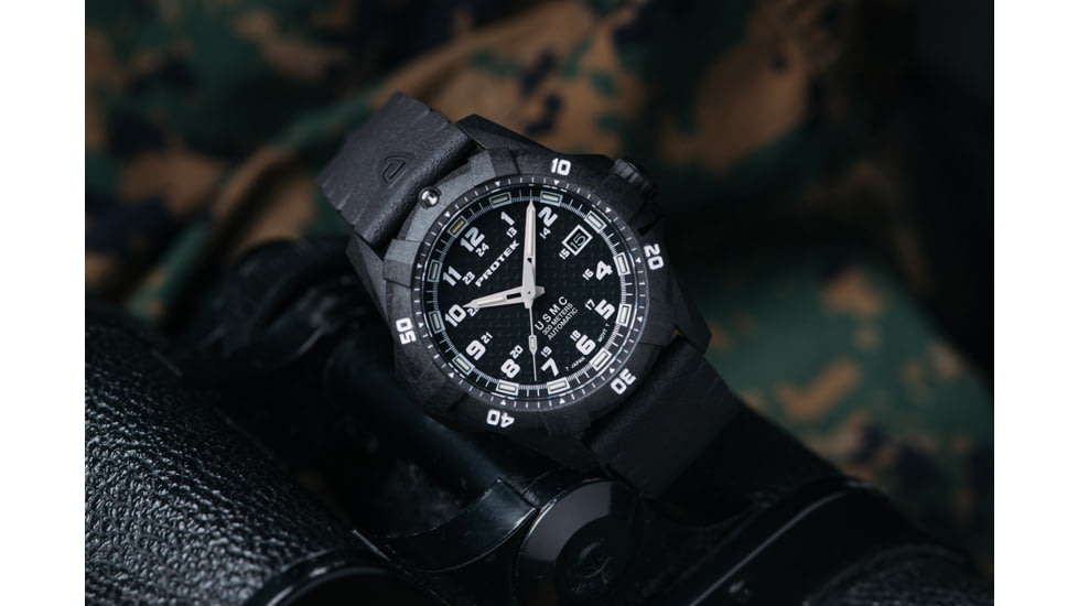 ProTek 1200 USMC Carbon Composite Automatic Watch
