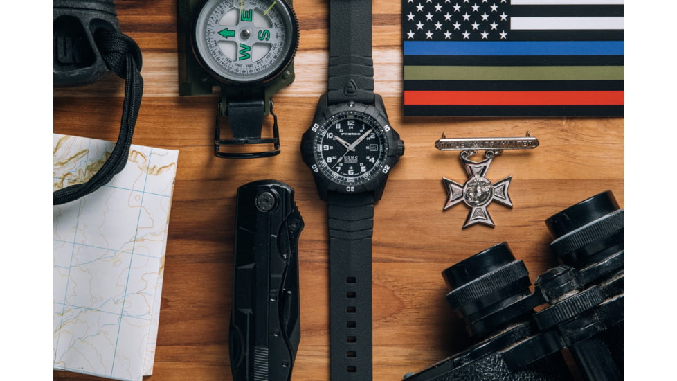 ProTek 1200 USMC Carbon Composite Automatic Watch
