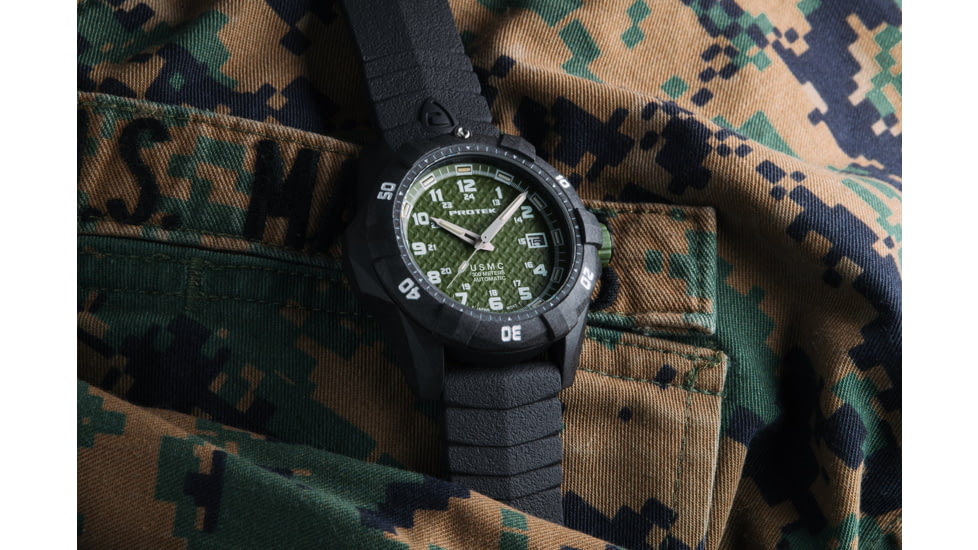 ProTek 1200 USMC Carbon Composite Automatic Watch