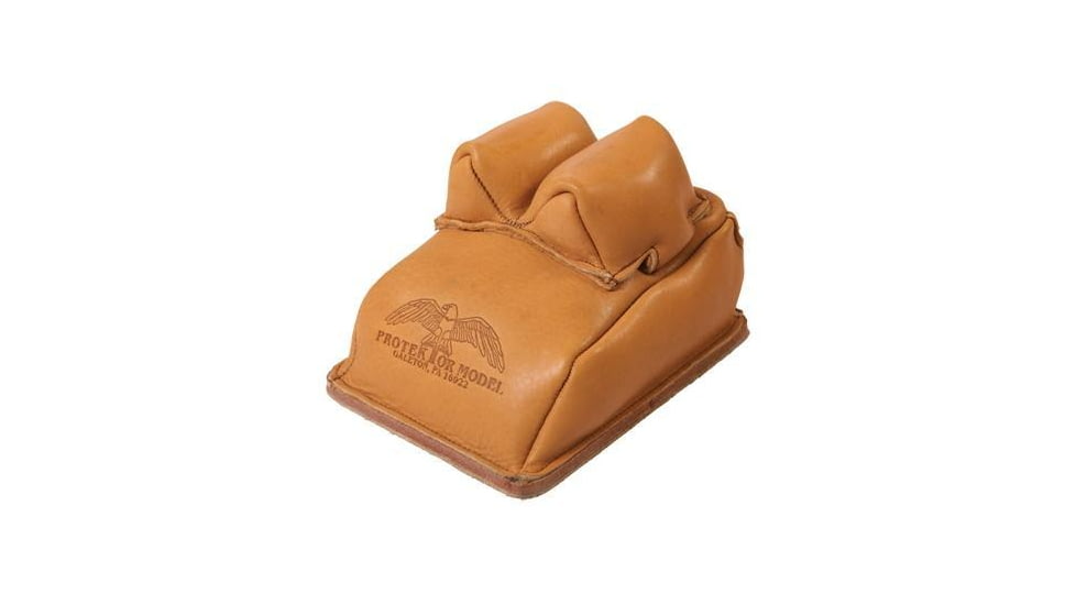Protektor Model Bunny Ear Rear Bag with Hard Bottom, Brown, 14A