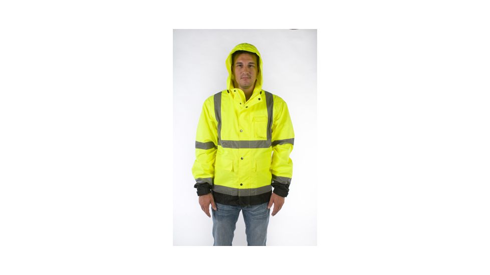 Utility ProWear High Visibility Rain Jacket Class 3