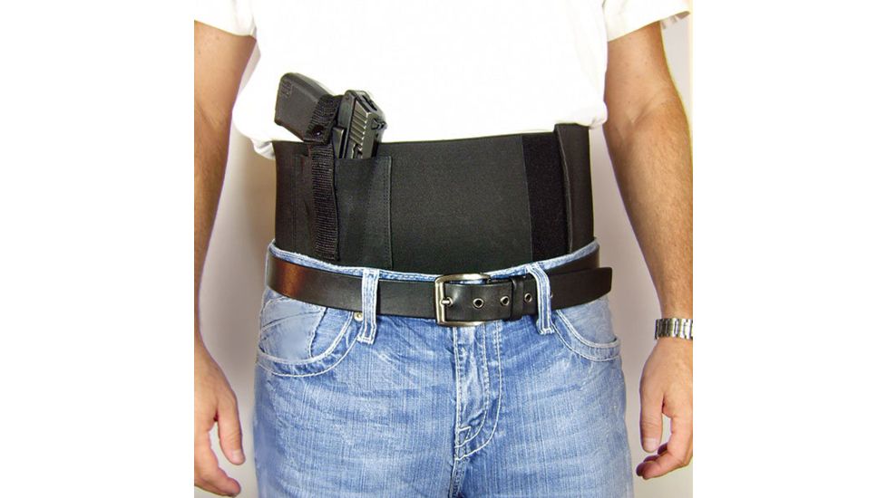 PS Products Concealed Carry Belly Band, BLK, Size 36 to 44in., PSBELLYBANDL