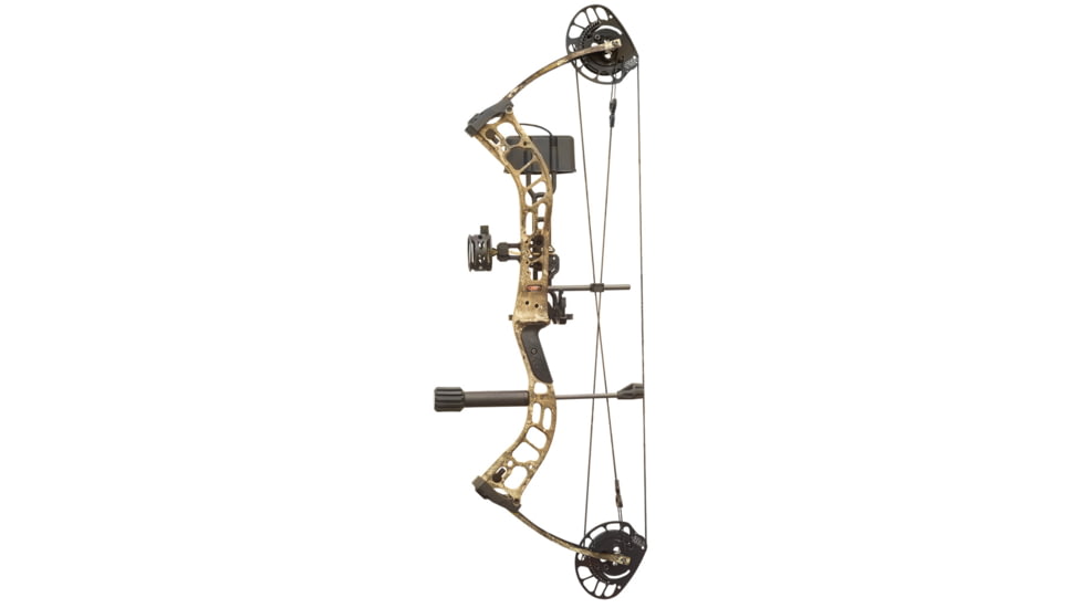 PSE Archery Brute ATK Bow Pro Package RH 60lb. 23-30.5in, Mossy Oak Country, 2231AFRCY2960