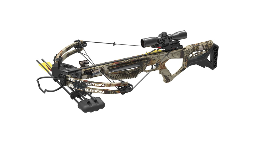 USED Pse Archery Pse Crossbow Kit Coalition Frontier 380fps Camo, EDEMO1