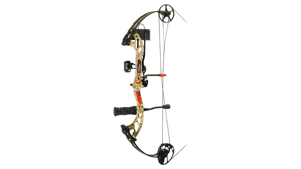 PSE Archery RTS Stinger X Bow Package - SX / Right Handed / 29in Draw Length / 70lb Draw Weight, Desert Tan/Black, 1514SXRDT2970