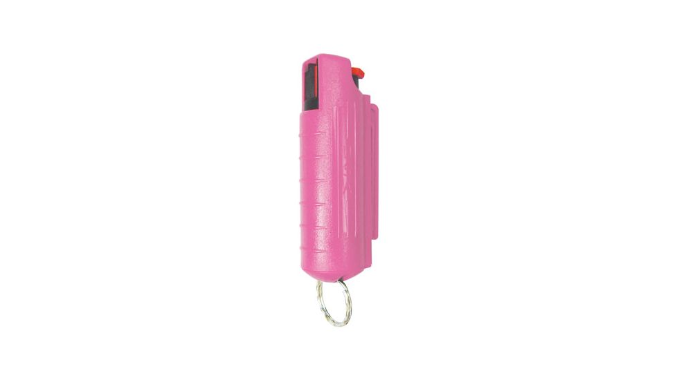 Personal Security Products 1/2 oz. Pepper Spray w/Hard Case and Key Ring, Pink, EHC14PKC