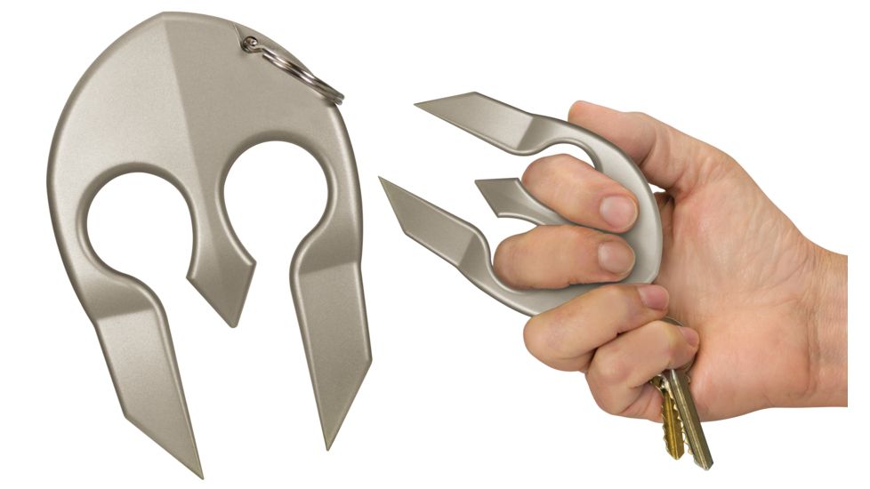 PSP SPARTANSL Spartan Keychain Portable Close Contact Silver
