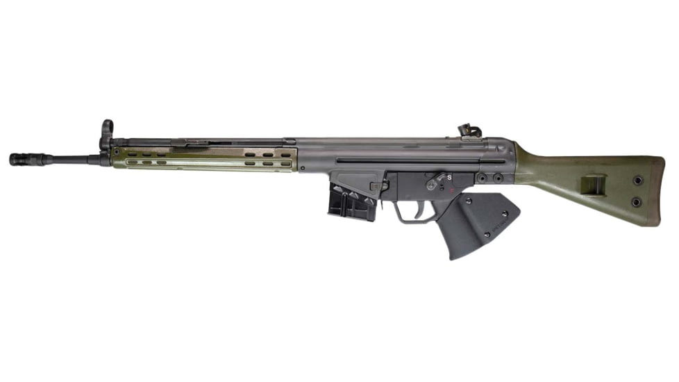 PTR Industries GI 100 Semi-Auto Rifle, .308 Winchester, 18 in barrel, 1-10 Twist, Threaded, 10 Rounds, 405-FRRMPG