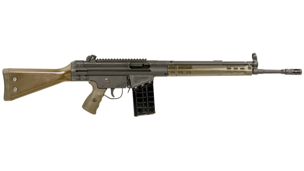 PTR Industries GIR Semi-Auto Rifle, 7.62x51mm NATO, 18 in barrel, 1-10 Twist, Threaded, 20 Rounds, 101-FRRMPG