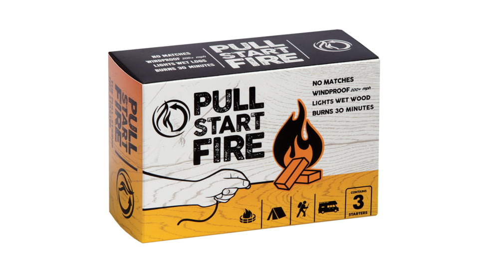 Pull Start Fire 3pk
