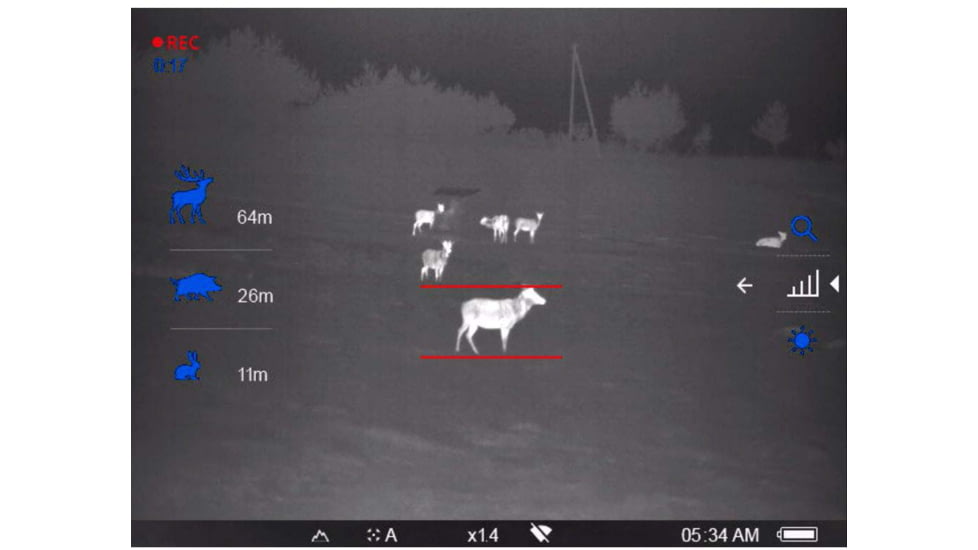 Pulsar 2.5-10x Thermal Imaging Scope Helion XQ30F