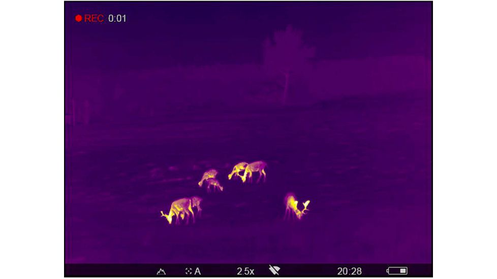 OpticsPlanet Exclusive Refurbished, Pulsar 2.5-20x Helion 2 XP50 2.5-20 Thermal Monocular,17mm, 640x480px, Black, PL77402