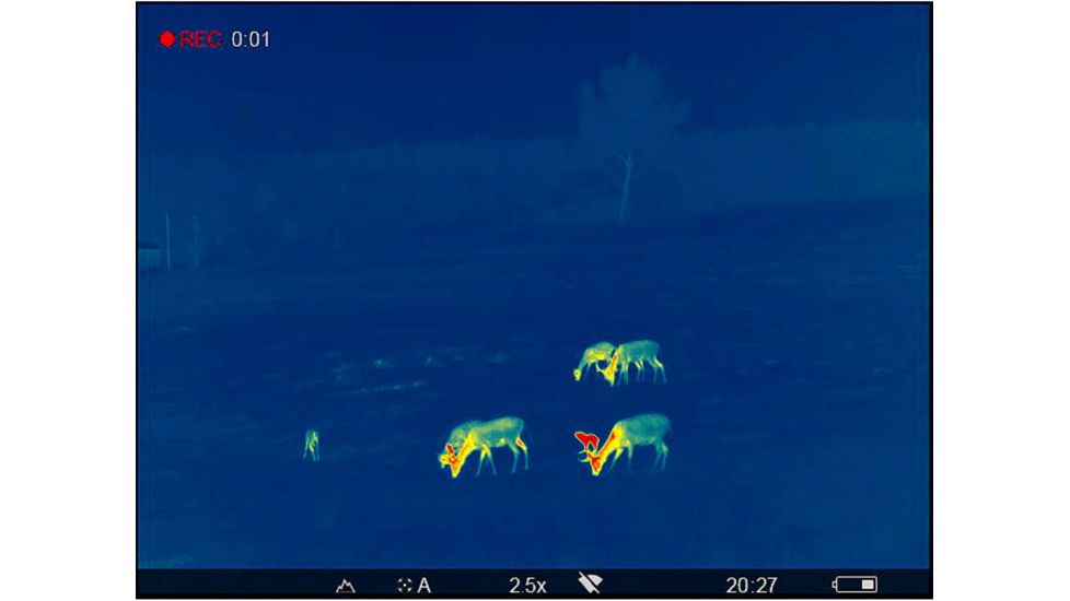 OpticsPlanet Exclusive Refurbished, Pulsar 2.5-20x Helion 2 XP50 2.5-20 Thermal Monocular,17mm, 640x480px, Black, PL77402