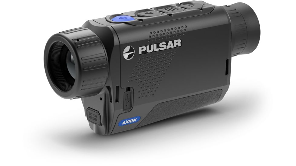 OpticsPlanet Exclusive Refurbished, Pulsar 4.5 - 18x Axion XM30S Thermal Monocular, 38.4 ft, 15 mm, Black, PL77423