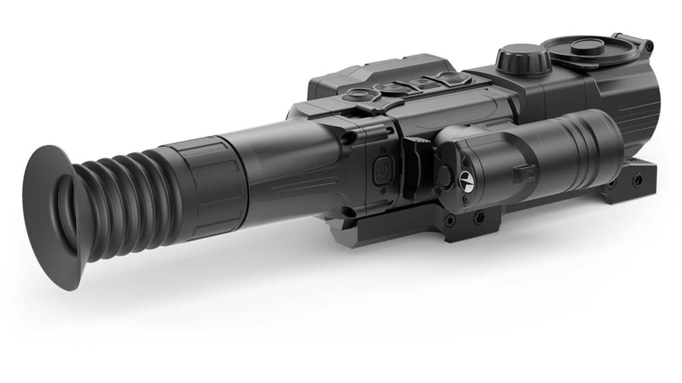 Pulsar Digisight Ultra LRF N450 Digital Night Vision Rifle Scope, 4.5-18x40mm, 50 mm Tube, SFP, Multiple Reticles, Black, PL76627