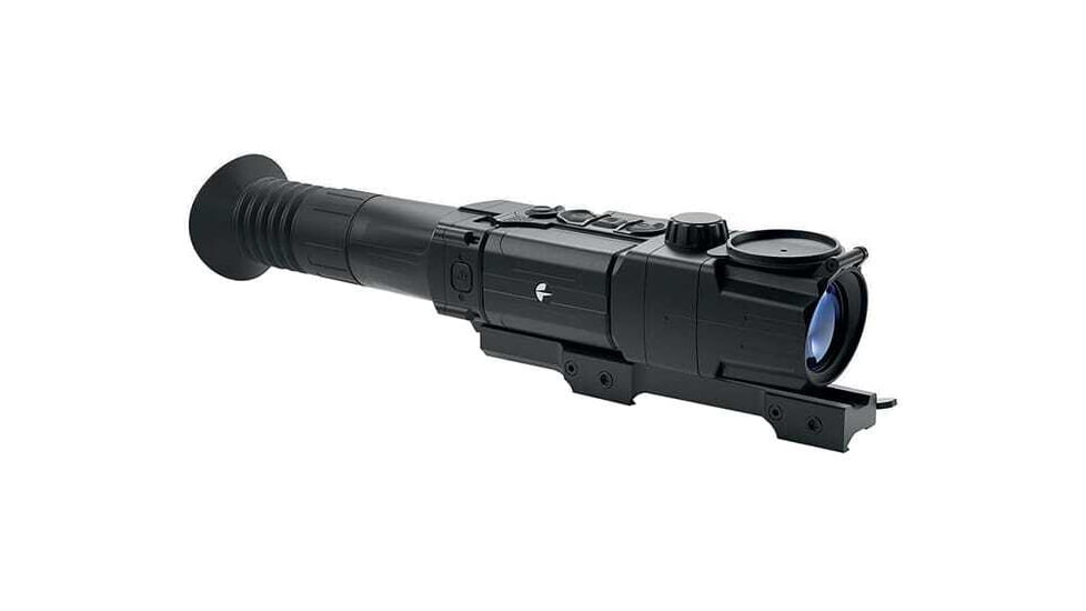 DEMO, Pulsar Digisight Ultra LRF N450 Digital Night Vision Rifle Scope, 4.5-18x40mm, 50 mm Tube, SFP, Multiple Reticles, Black, PL76627
