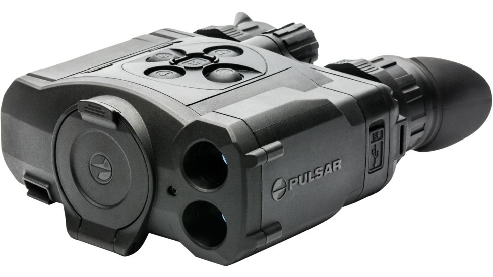 OpticsPlanet Exclusive Refurbished, Pulsar Accolade 2 LRF XP50 2.5-20x42mm Thermal Binocular, Black, PL77410