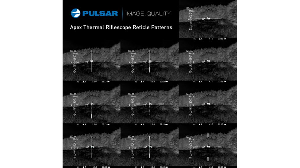 Pulsar Apex XD38A Thermal Rifle Scope PL76416