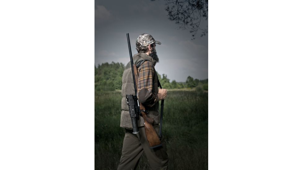 Pulsar Digisight Ultra N355 Digital Night Vision Rifle Scope Weaver QD112, Black, PL76370Q