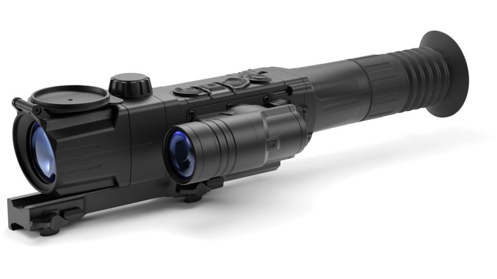 Pulsar Digisight Ultra N355 Digital Night Vision Rifle Scope Weaver QD112, Black, PL76370Q