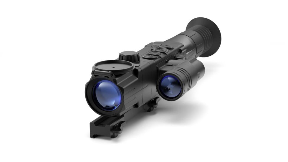 Pulsar Digisight Ultra N355 Digital Night Vision Rifle Scope Weaver QD112, Black, PL76370Q