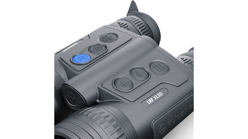 Pulsar Merger LRF XL50 Thermal 2.5-20x Roof Prizm Binocular, Black Matte, PL77481