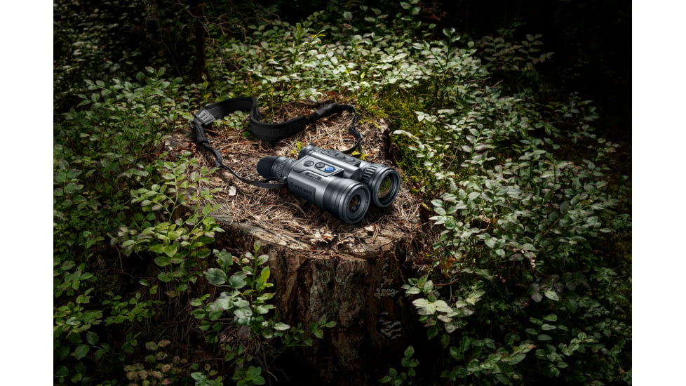 Pulsar Merger LRF XT50 2-16x50mm Thermal Imaging Binoculars, Black, PL77486