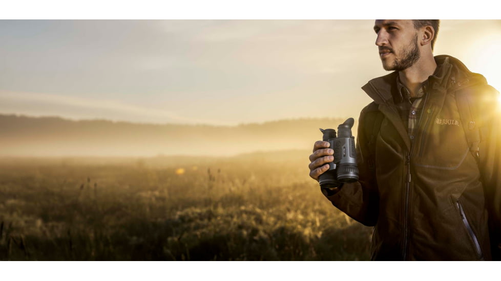 Pulsar Merger LRF XT50 2-16x50mm Thermal Imaging Binoculars, Black, PL77486