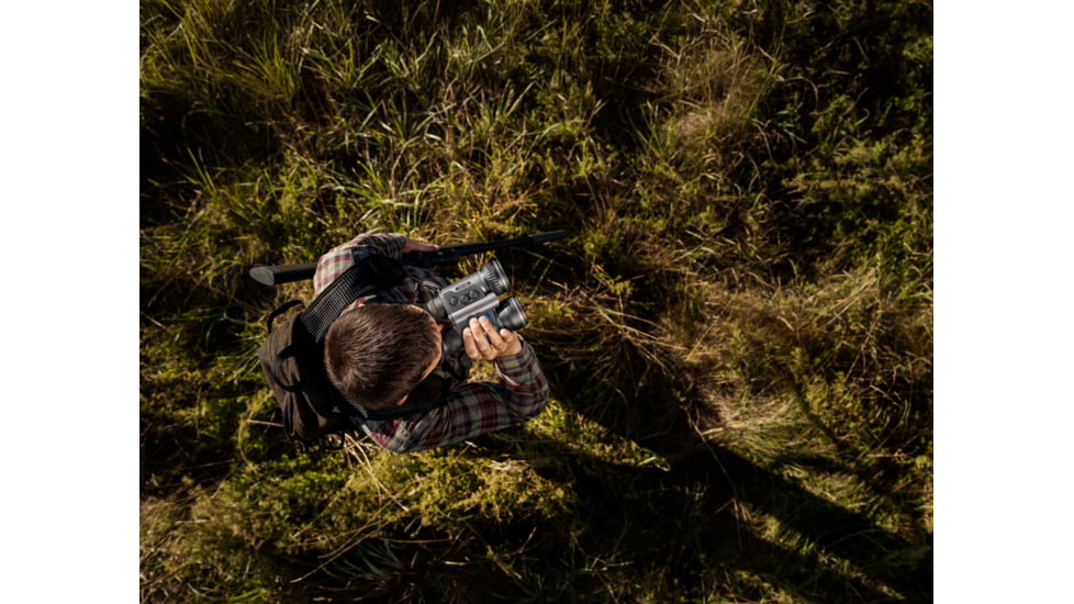 Pulsar Merger LRF XT50 2-16x50mm Thermal Imaging Binoculars, Black, PL77486