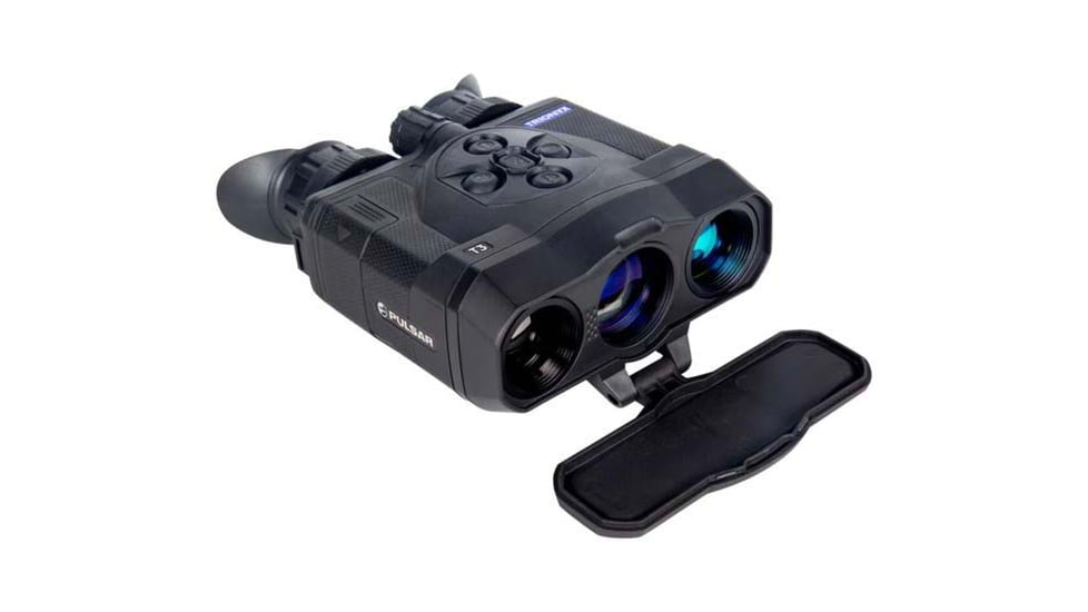 Pulsar Multispectral Fusion Binoculars Trionyx T3, 2.5-10x Thermal, 3.5-14x Digital NV, 850nm IR, IPX7, Black, PL77451