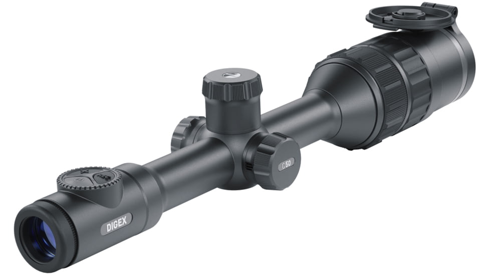 Pulsar Digex C50 Night Vision Rifle Scope, 3.5-14x30mm, w/Pulsar Digex-X850S IR Illuminator, Black, PL76635L