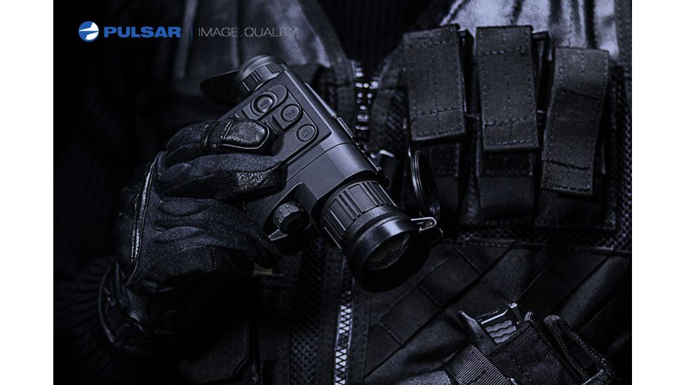 Pulsar Quantum XD38A 2-8x32 Thermal Imaging Monocular, Black, PL77319