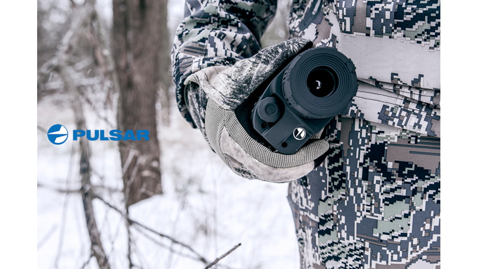 Pulsar Quantum XQ50 Thermal Imaging Monocular, Black PL77333