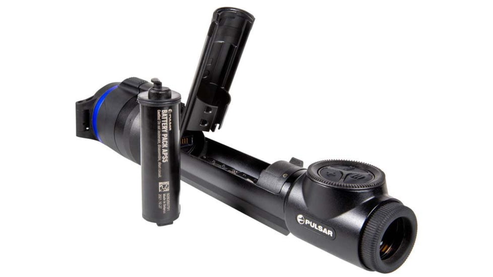 Pulsar Talion XQ38 2.5-10x Thermal Imaging Riflescope, 384x288, Multi Reticle, Black, PL76561U
