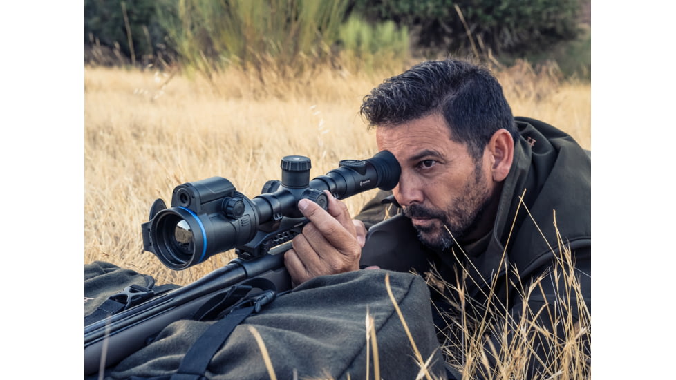 Pulsar Thermion Duo DXP50 2-16x Multispectral Thermal Rifle Scopes, Black, PL76571