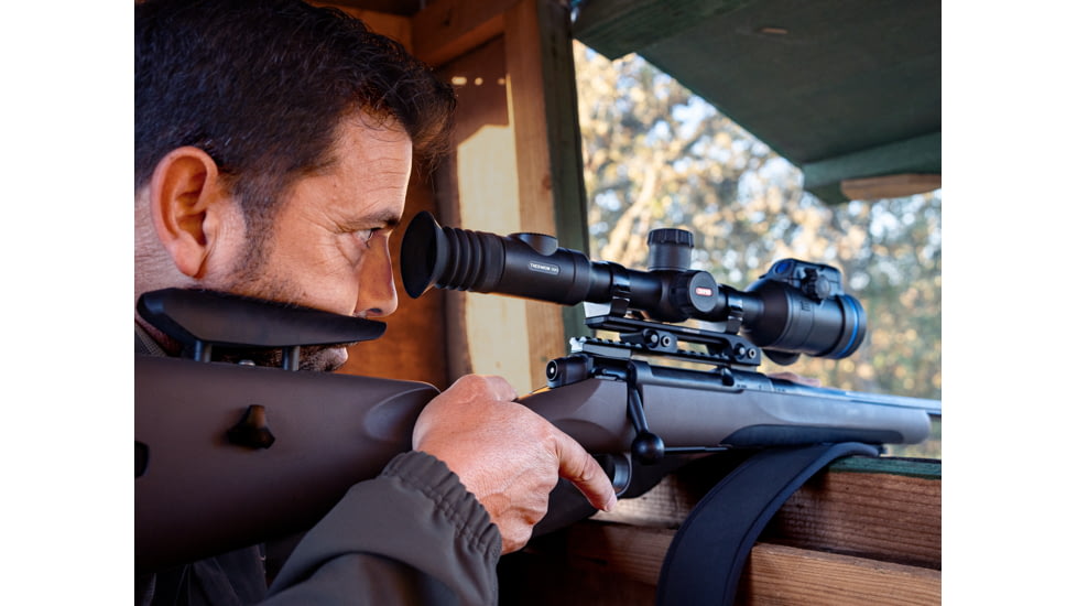 Pulsar Thermion Duo DXP50 2-16x Multispectral Thermal Rifle Scopes, Black, PL76571