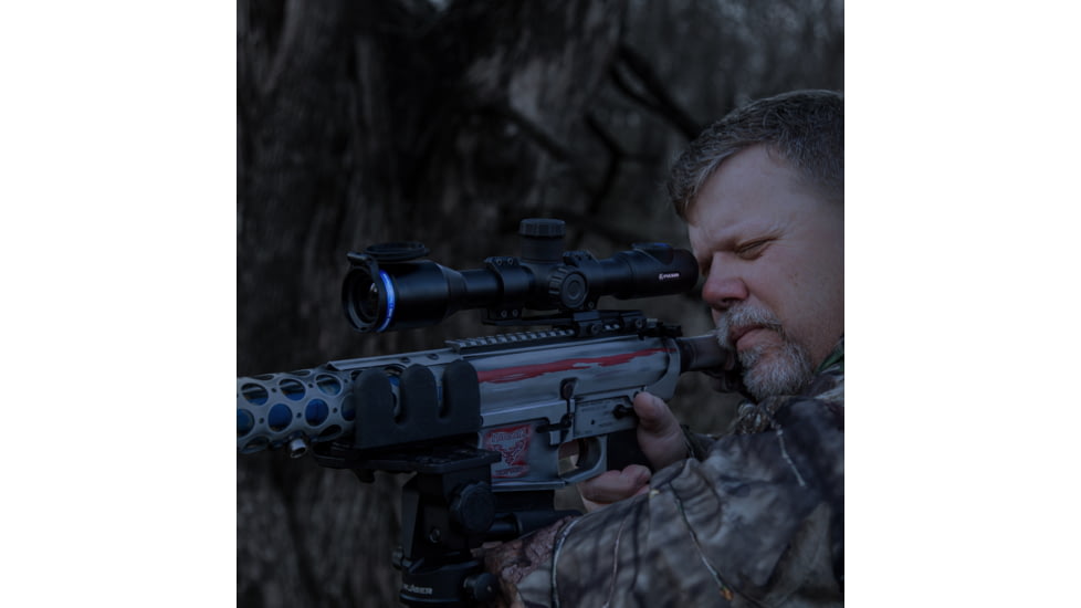 OpticsPlanet Exclusive Refurbished, Pulsar Thermion XM30 Thermal Rifle Scope, 3-13x, 320x240 Resolution, 50Hz, 30mm Tube, Customizable Reticles, Black, PL76524