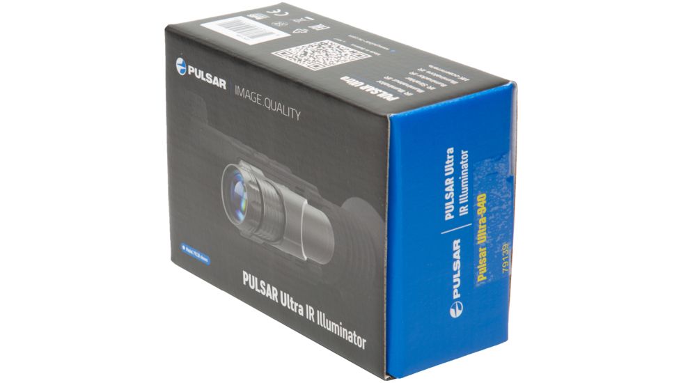 Pulsar Ultra-940 IR Illuminator, LED, 24 mm, Black, PL79139