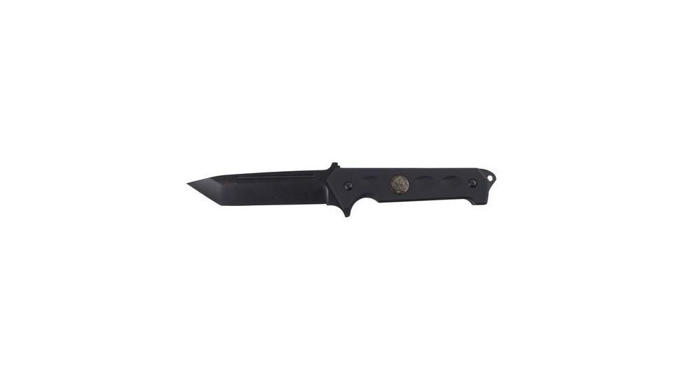 Puma Knives Bigcat 10 Tanto Black Fixed Blade Knife, 4.7in Blade, Black G10 w/ Kydex Sheath 6610003