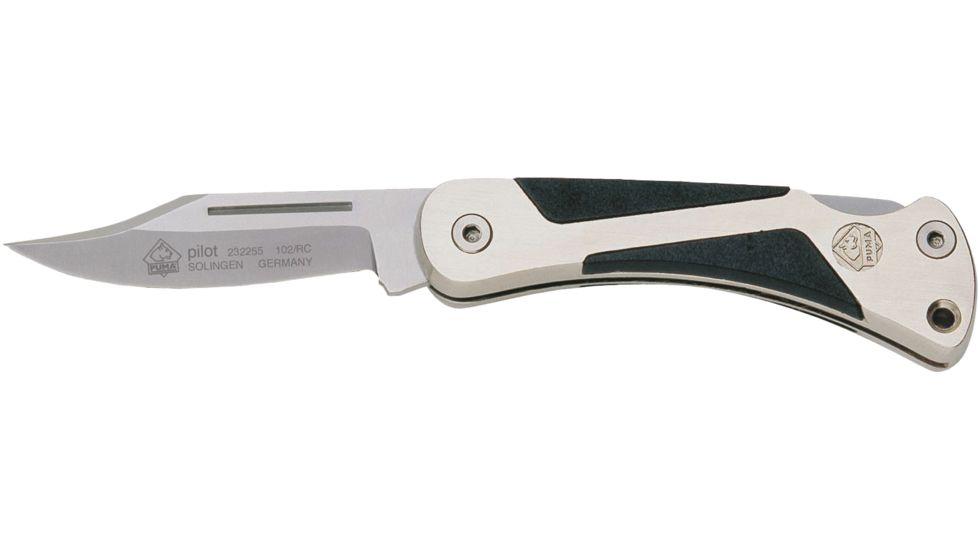 Puma Knives Pilot Folding Knife, 2.2in Blade, Metal ABS 232255